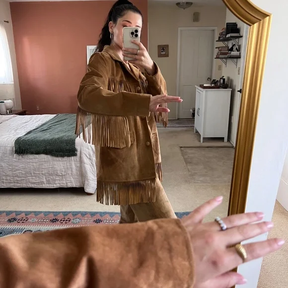 🔫🤠 Suede two piece set - Picture 7 of 11